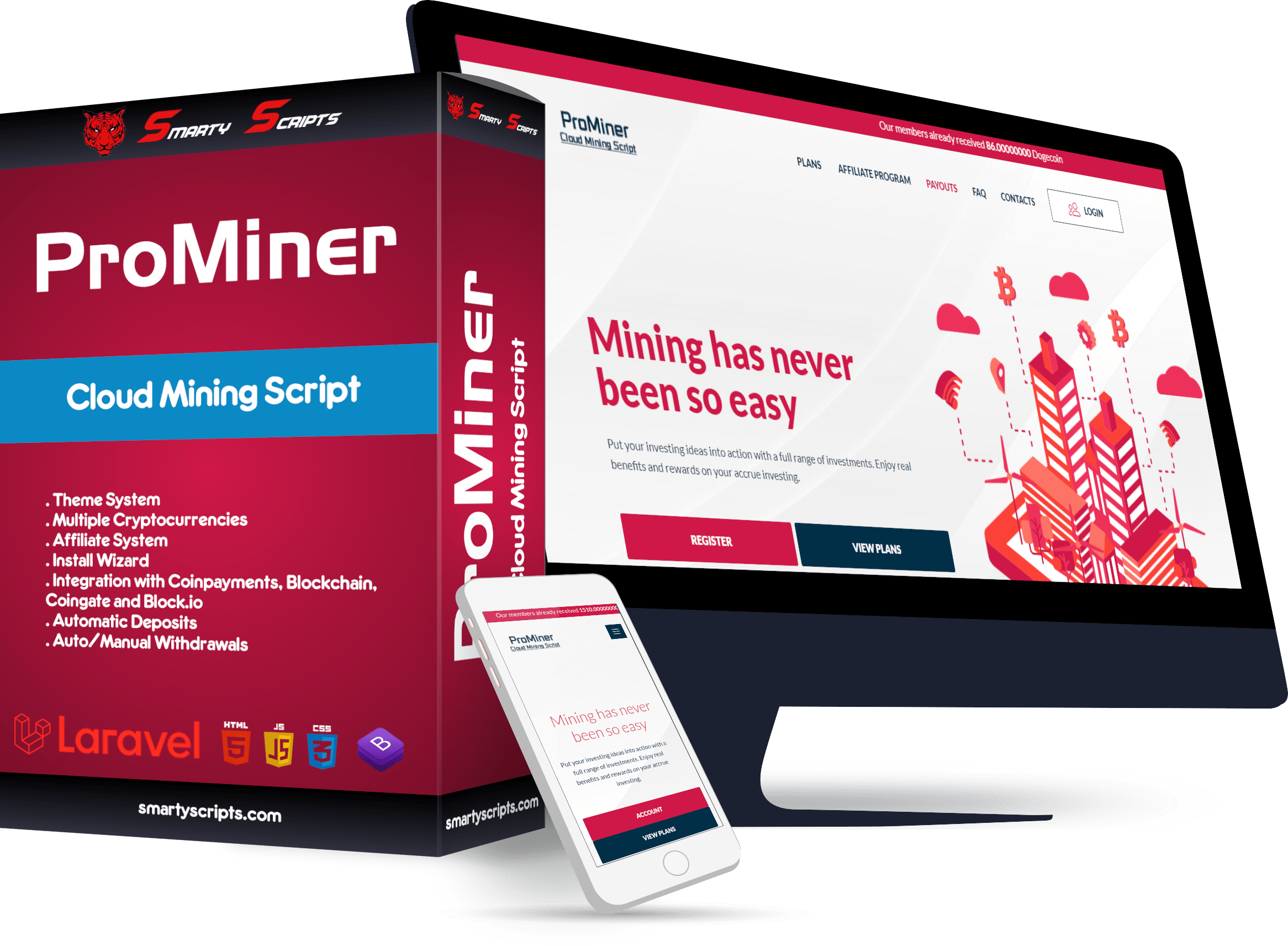 ProMiner - Cloud Mining Script