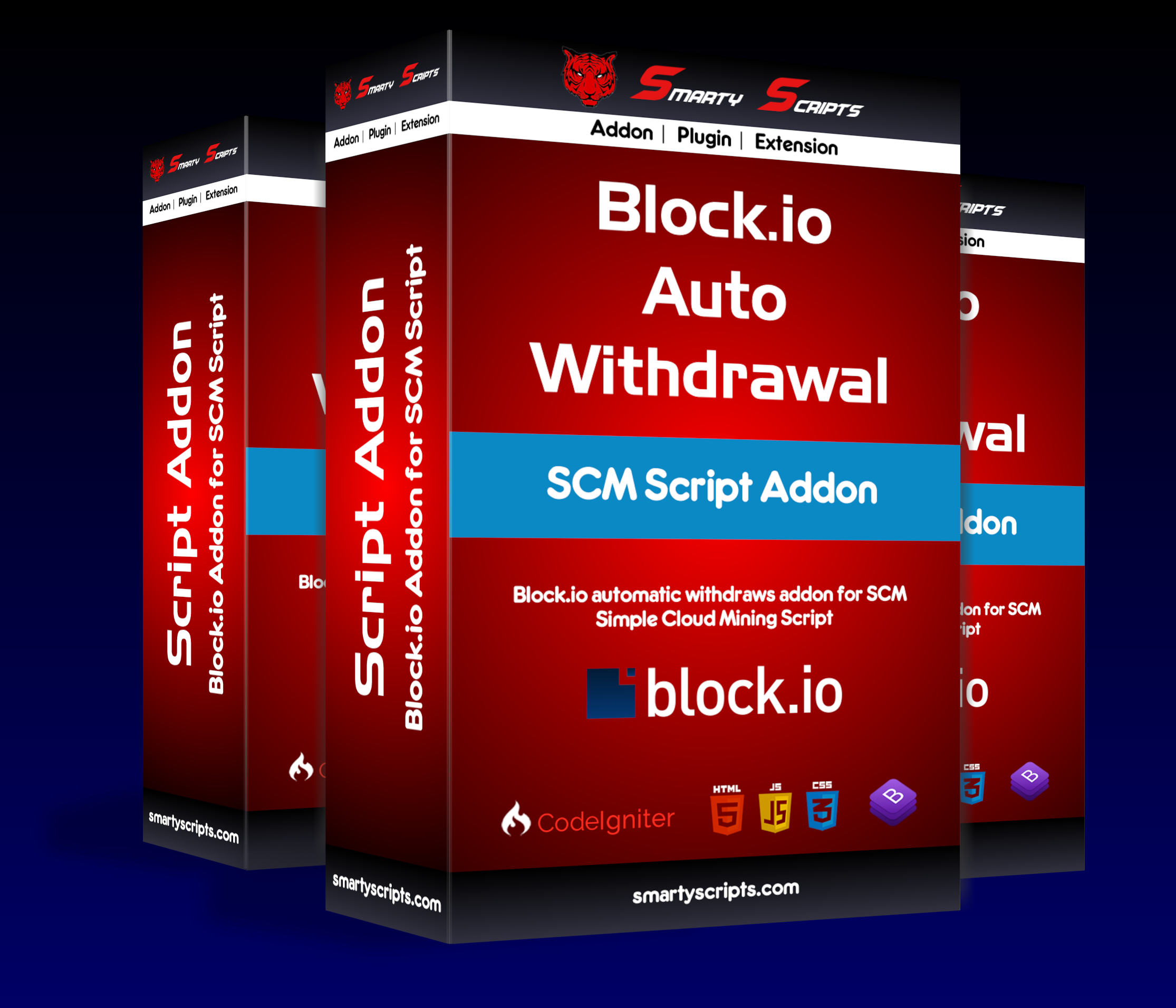 Addon Blockio Automatic Withdraw for SCM Script - Preview